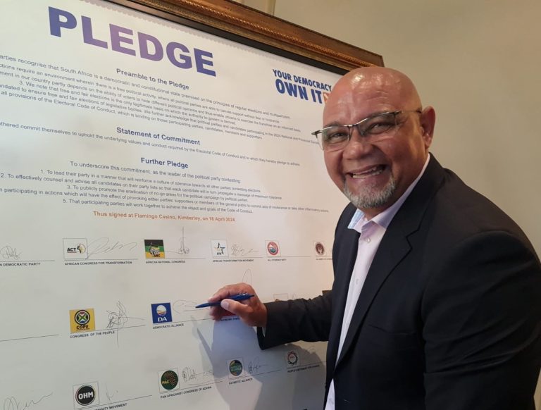 DA Ncape leader